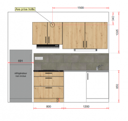 BREST SAINT PIERRE : Bel appartement T2 de 45m2 avec balcon